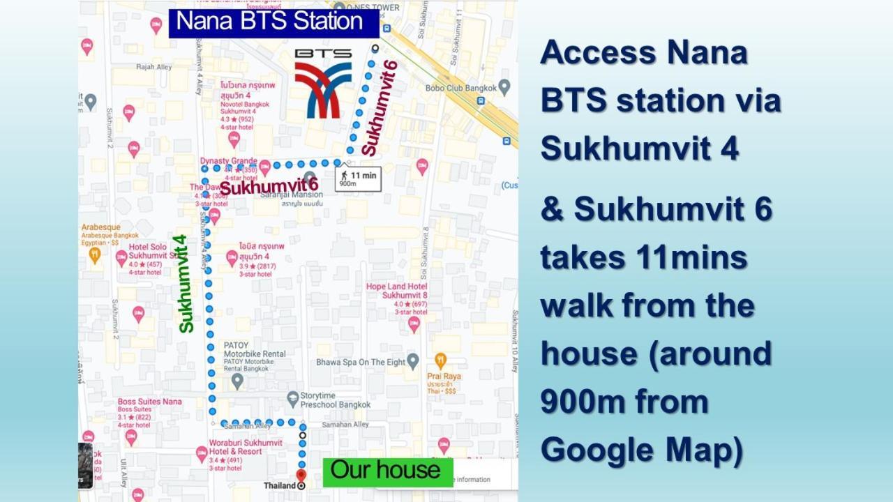 At Nana-5Bed, City Center, Nana Bts, Mbk, Central World, Siam Bangkok Eksteriør bilde